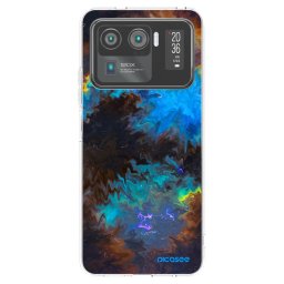 Átlátszó szilikon tok az alábbi mobiltelefonokra Xiaomi Mi 11 Ultra - Space