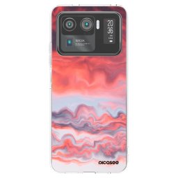 Átlátszó szilikon tok az alábbi mobiltelefonokra Xiaomi Mi 11 Ultra - Sunset