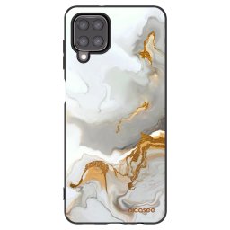 Fekete szilikon tok az alábbi mobiltelefonokra Samsung Galaxy M12 M127F - Her