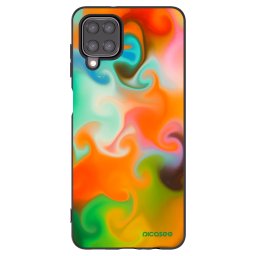 Fekete szilikon tok az alábbi mobiltelefonokra Samsung Galaxy M12 M127F - Juice