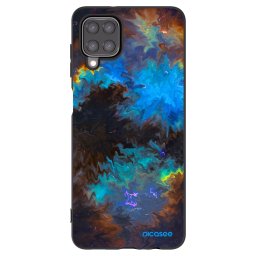 Fekete szilikon tok az alábbi mobiltelefonokra Samsung Galaxy M12 M127F - Space