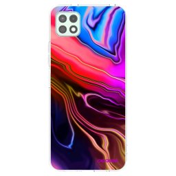 Átlátszó szilikon tok az alábbi mobiltelefonokra Samsung Galaxy A22 A226B 5G - Electric