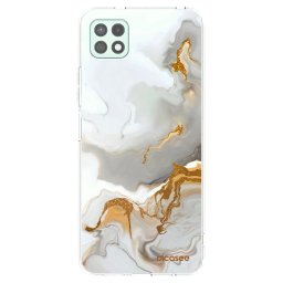 Átlátszó szilikon tok az alábbi mobiltelefonokra Samsung Galaxy A22 A226B 5G - Her