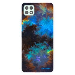 Átlátszó szilikon tok az alábbi mobiltelefonokra Samsung Galaxy A22 A226B 5G - Space