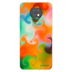 Átlátszó szilikon tok az alábbi mobiltelefonokra Xiaomi Redmi Note 9T - Juice