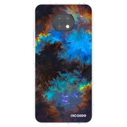 Átlátszó szilikon tok az alábbi mobiltelefonokra Xiaomi Redmi Note 9T - Space