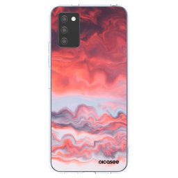 Átlátszó szilikon tok az alábbi mobiltelefonokra Samsung Galaxy A03s A037G - Sunset
