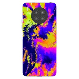 Átlátszó szilikon tok az alábbi mobiltelefonokra Huawei Nova 8i - Burn