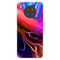 Átlátszó szilikon tok az alábbi mobiltelefonokra Huawei Nova 8i - Electric