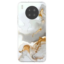 Átlátszó szilikon tok az alábbi mobiltelefonokra Huawei Nova 8i - Her