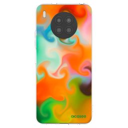 Átlátszó szilikon tok az alábbi mobiltelefonokra Huawei Nova 8i - Juice