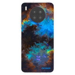 Átlátszó szilikon tok az alábbi mobiltelefonokra Huawei Nova 8i - Space