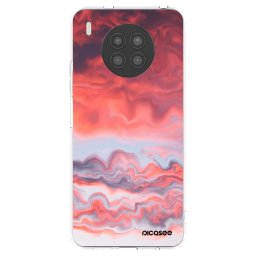 Átlátszó szilikon tok az alábbi mobiltelefonokra Huawei Nova 8i - Sunset