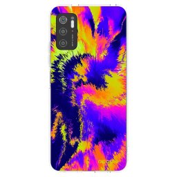 Átlátszó szilikon tok az alábbi mobiltelefonokra Xiaomi Poco M3 Pro 5G - Burn