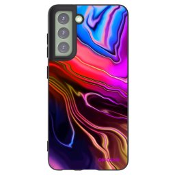 Fekete szilikon tok az alábbi mobiltelefonokra Samsung Galaxy S21 FE 5G - Electric