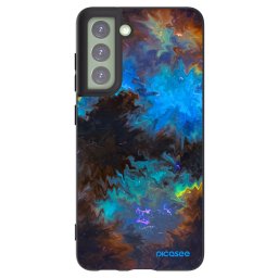 Fekete szilikon tok az alábbi mobiltelefonokra Samsung Galaxy S21 FE 5G - Space