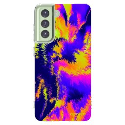 Átlátszó szilikon tok az alábbi mobiltelefonokra Samsung Galaxy S21 FE 5G - Burn