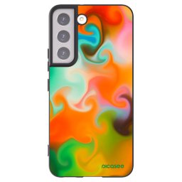 Fekete szilikon tok az alábbi mobiltelefonokra Samsung Galaxy S22 5G - Juice