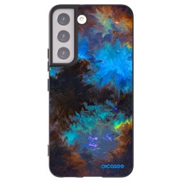 Fekete szilikon tok az alábbi mobiltelefonokra Samsung Galaxy S22 5G - Space