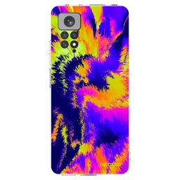 Átlátszó szilikon tok az alábbi mobiltelefonokra Xiaomi Redmi Note 11 - Burn