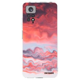 Átlátszó szilikon tok az alábbi mobiltelefonokra Xiaomi Redmi Note 11 - Sunset
