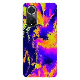 Átlátszó szilikon tok az alábbi mobiltelefonokra Huawei Nova 9 SE - Burn