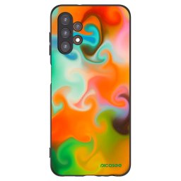 Fekete szilikon tok az alábbi mobiltelefonokra Samsung Galaxy A13 4G A135 - Juice