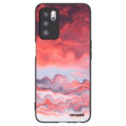 Fekete szilikon tok az alábbi mobiltelefonokra OPPO A16 - Sunset