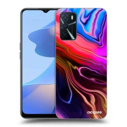 Fekete szilikon tok az alábbi mobiltelefonokra OPPO A16s - Electric