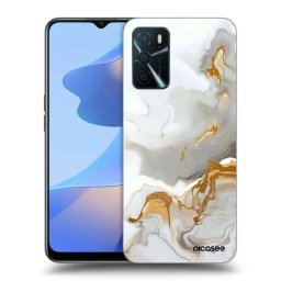 Fekete szilikon tok az alábbi mobiltelefonokra OPPO A16s - Her
