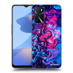Fekete szilikon tok az alábbi mobiltelefonokra OPPO A16s - Redlight