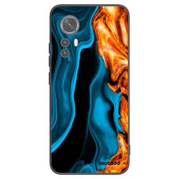 Fekete szilikon tok az alábbi mobiltelefonokra Xiaomi 12X - Gold blue