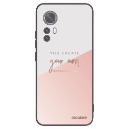 Fekete szilikon tok az alábbi mobiltelefonokra Xiaomi 12X - You create your own opportunities