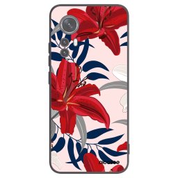 Fekete szilikon tok az alábbi mobiltelefonokra Xiaomi 12X - Red Lily