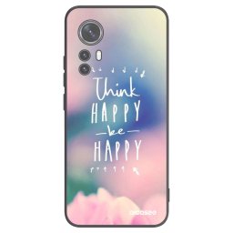 Fekete szilikon tok az alábbi mobiltelefonokra Xiaomi 12X - Think happy be happy