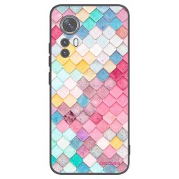 Fekete szilikon tok az alábbi mobiltelefonokra Xiaomi 12X - Colorful roof