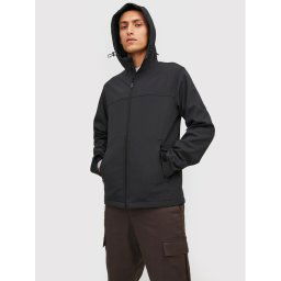 Jack&Jones Softshell kabát Marvin 12212363 Fekete Regular Fit