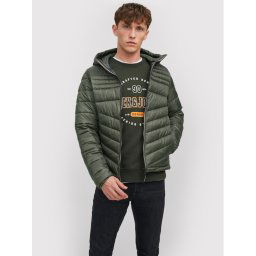 Jack&Jones Pehelykabát Hero 12211785 Zöld Regular Fit