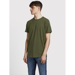 Jack&Jones Póló Basher 12182498 Zöld Regular Fit