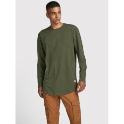 Jack&Jones Hosszú ujjú Noa 12190128 Zöld Loose Fit