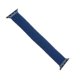 Okosóra szíj rugalmas nylon kék S Apple Watch 38-40mm FIXED (FIXENST-436-S-BL)