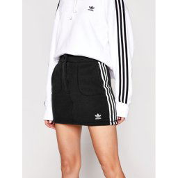 adidas Miniszoknya adicolor Classics GN2800 Fekete Slim Fit