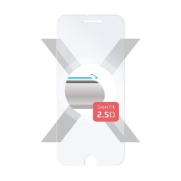 Okostelefon kijelzővédő fólia edzett üveg 2.5D Apple iPhone 6/6S/7/8/SE 2020/2022 FIXED (FIXG-100-033)