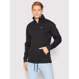 Vans Pulóver Versa Standard Q-Zip VN0A5KDS Fekete Regular Fit