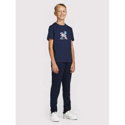 Jack&Jones Junior Melegítő alsó Logo 12213086 Sötétkék Regular Fit