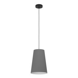 LED lámpa , függeszték , mennyezeti , E27 foglalat , szürke , EGLO , PETROSA , 390135