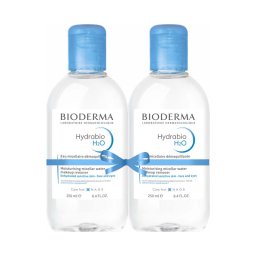 Bioderma Hydrabio H2O arc- és sminklemosó micellás víz duo csomag 2x250ml
