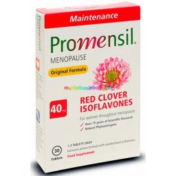 Promensil 40 mg vöröshere izoflavon 30 db tabletta a változókor panaszainak enyhítésére
