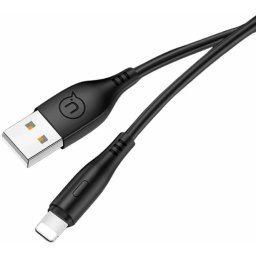 USB Lightning Apple kabel 1m Fekete Usams SJ266USB01