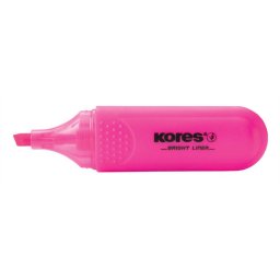 KORES Szövegkiemelő, 0,5-5 mm, KORES, rózsaszín